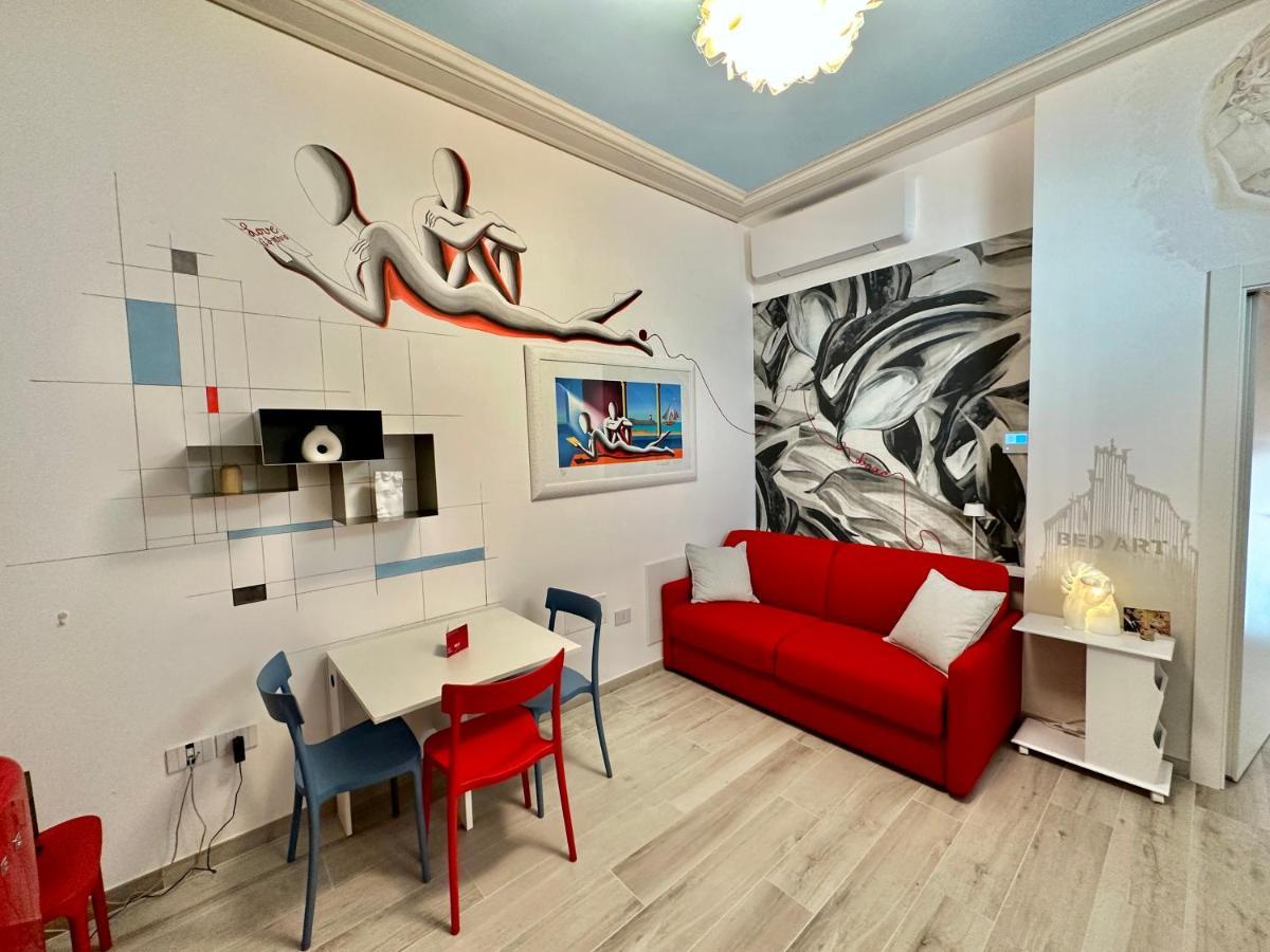 סן בנדטו דל טרנטו Bed Art Relaxing Suite - Appartamento Con Sauna Love Suite Gallery מראה חיצוני תמונה